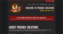 Desktop Screenshot of phoenixcreations.co
