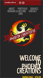 Mobile Screenshot of phoenixcreations.co